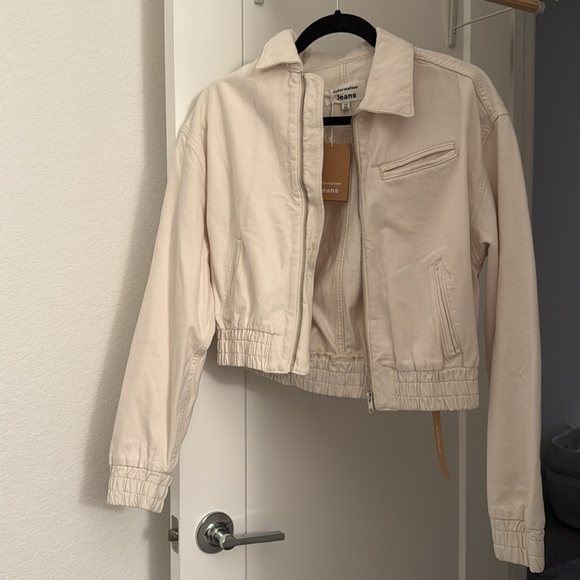 Reformation “Kinsley” Denim Bomber - Picture 4 of 7